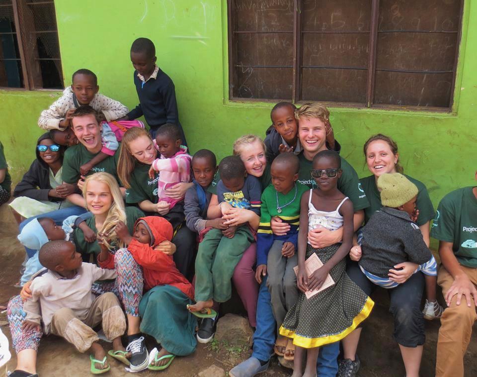 Findling spent four weeks in Arusha, Tanzania volunteering. She says her favorite part of the trip was visiting orphanages and spending time with the children.