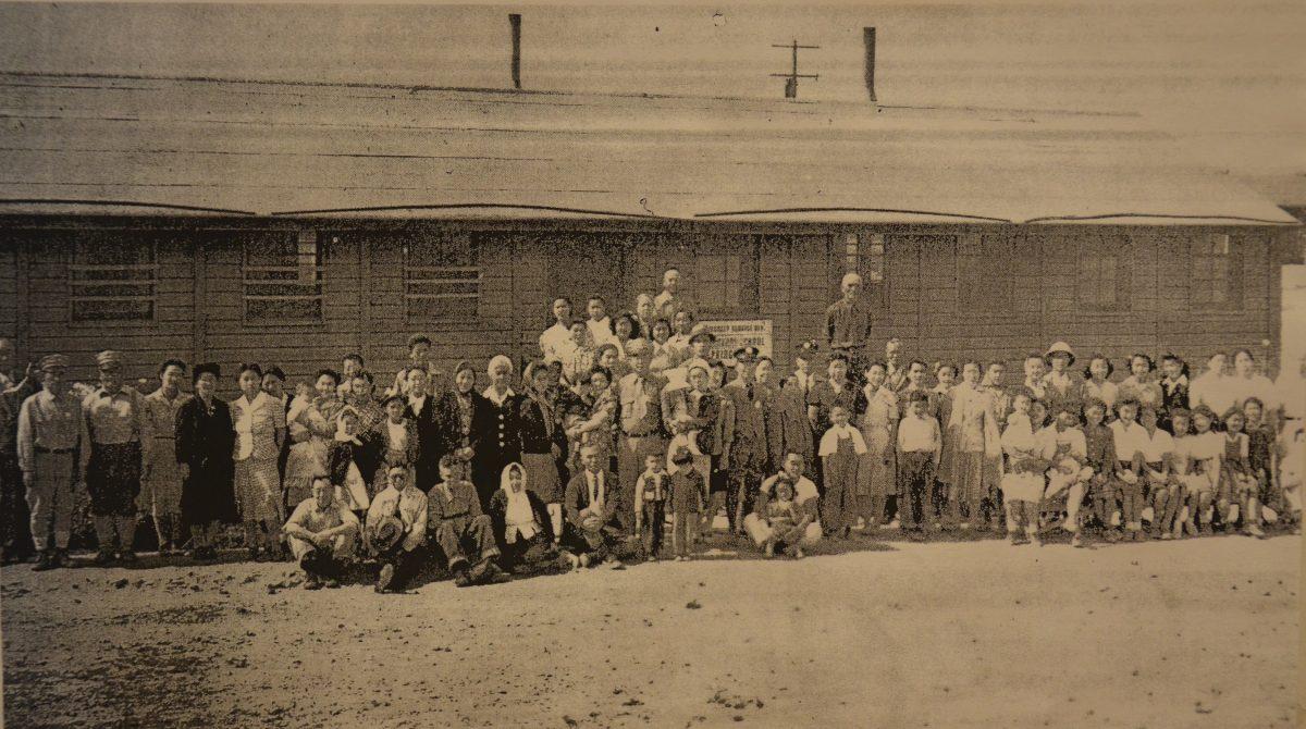 In Minidoka, Joni Kimoto and Shirley Kanada lived two blocks away from one another. Despite their proximity, they didn't meet until they were teenagers.  (Photo courtesy Joni Kimoto)