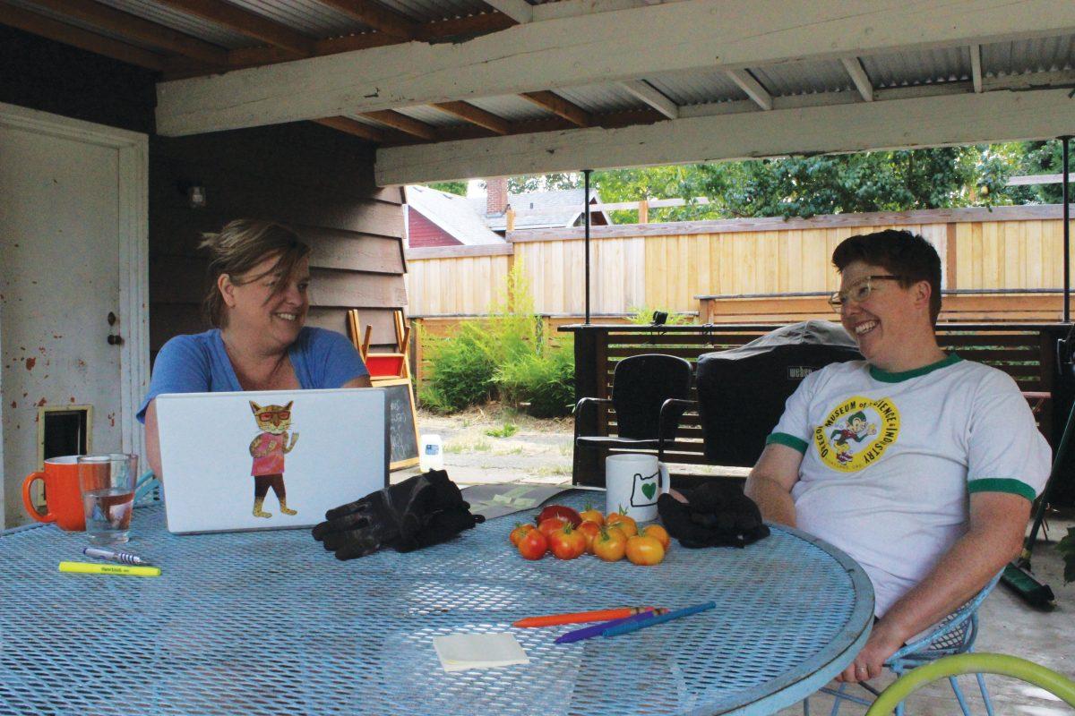 Parman lives in Northeast Portland with her partner and sons. When she’s not working, she enjoys gardening in her backyard.  