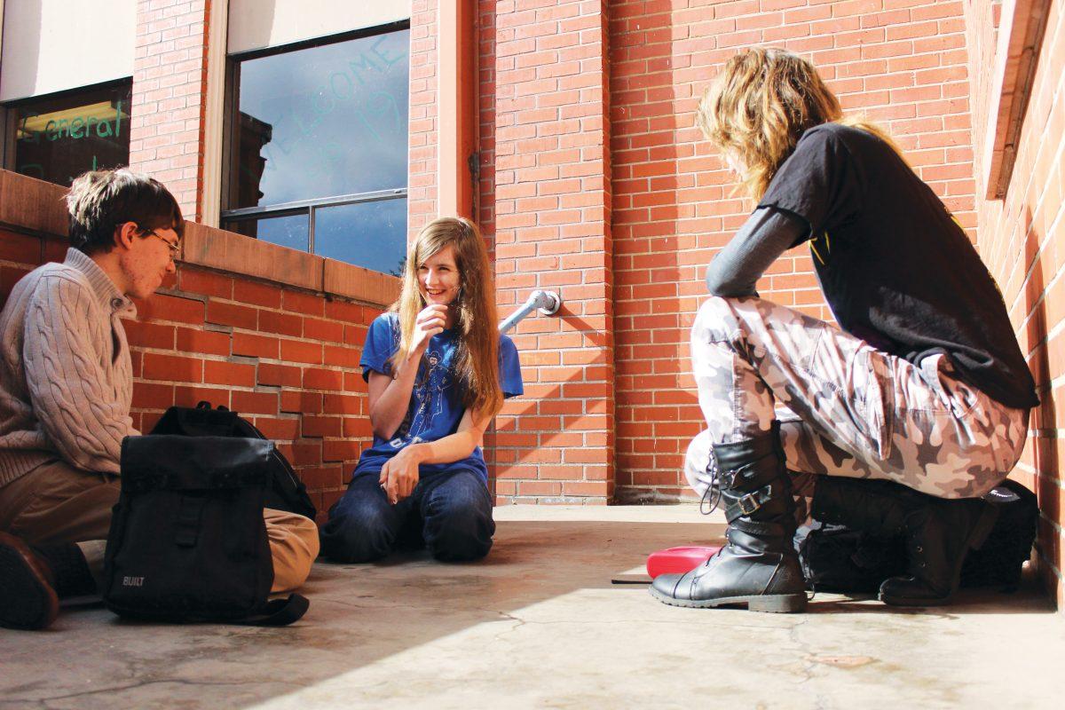 Moments: Lunch on the fire escape