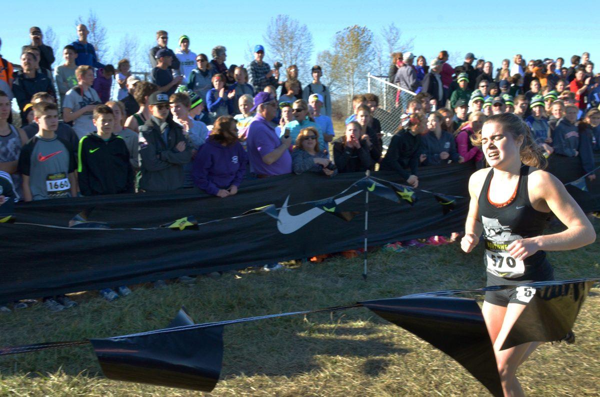 Ella Donaghu, the Grant High School cross country phenomenon who won Oregon’s state meet two weeks ago, captured third place in the Nike Cross Northwest Regional Championships in Boise, Idaho.