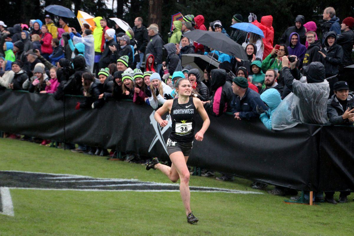 Senior Ella Donaghu’s strong showing at the Nike Cross Nationals race in December ends a dominating high school career.