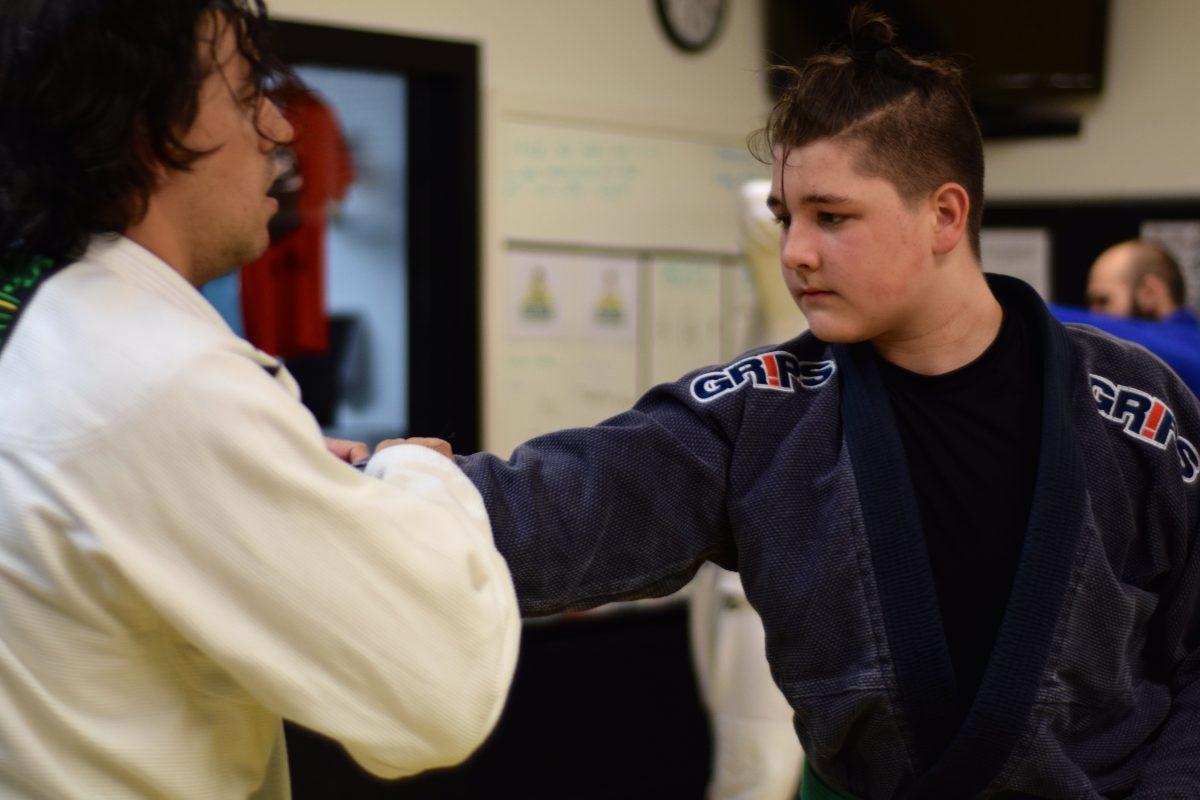 For freshman Hixon Dorsett, hardship is a familiar opponent. He trains in martial arts to stay centered.