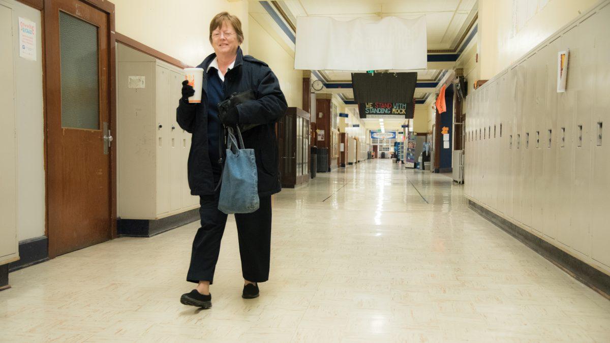 Dianne Copper has been in education for more than 30 years. In her retirement, she makes photocopies for the Grant High School staff.