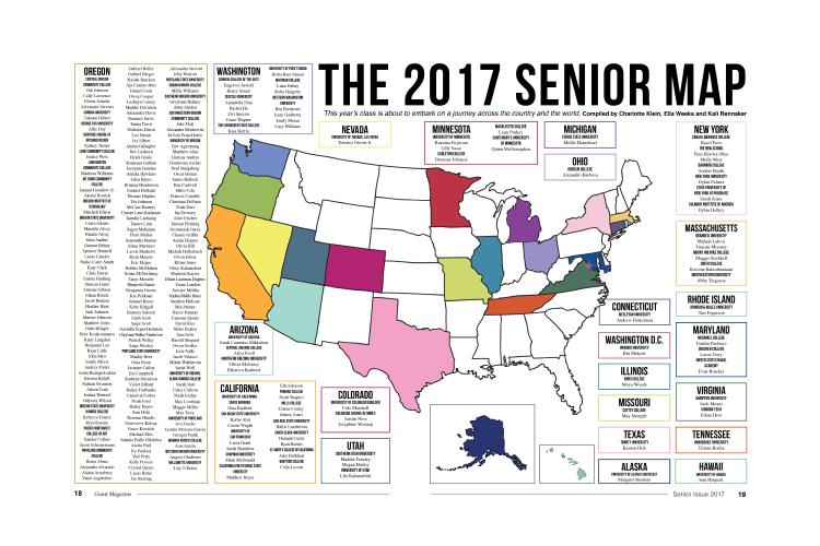 Senior Map 2017