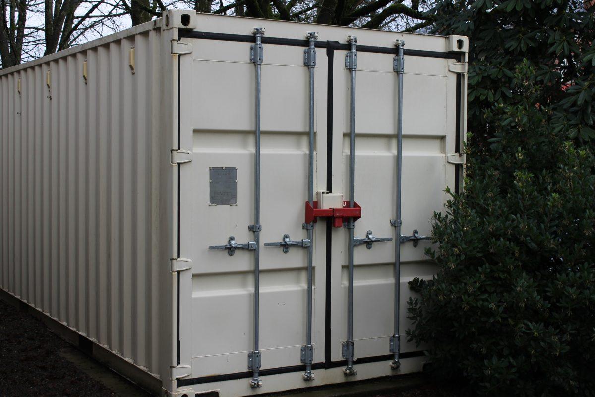 The Laurelhurst Neighborhood Emergency Response Team’s cache holds necessary supplies in the event of an emergency.