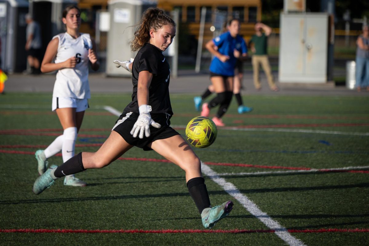 Lucy Kapranos has participated in
the soccer program all four of her years at Grant High School. She remembers summer practices as a vital part of building a team bond.